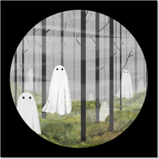 The woods are Full Of Ghosts Posters and Art